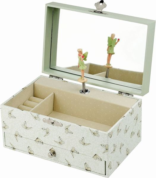 Produktbild: TROUSSELIER - Schmuckschatulle mit Musik, Blumenfeen