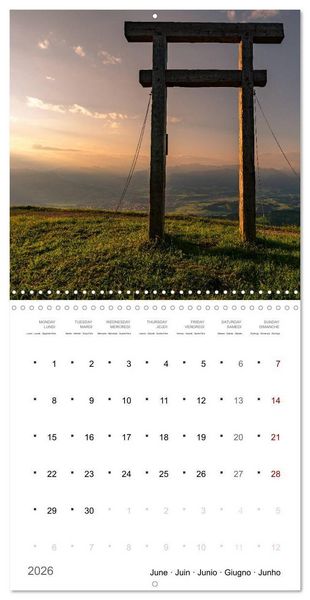 Produktbild: Light in the Bavarian Alps - Fantastic Landscapes (Wall Calendar 2026 12 &times; 12 Inch) CALVENDO 12 Month Wall Calendar