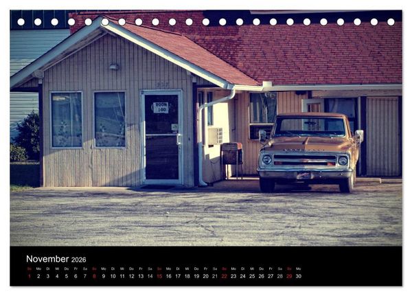 Produktbild: Roadside USA - Die guten Jahre sind vorbei (Tischkalender 2026 DIN A5 quer), CALVENDO Monatskalender