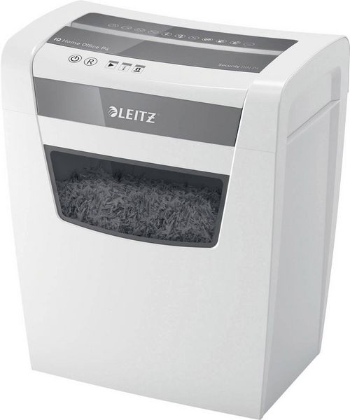 LEITZ® Aktenvernichter IQ Home Office, Partikelschnitt 4 x 28 mm