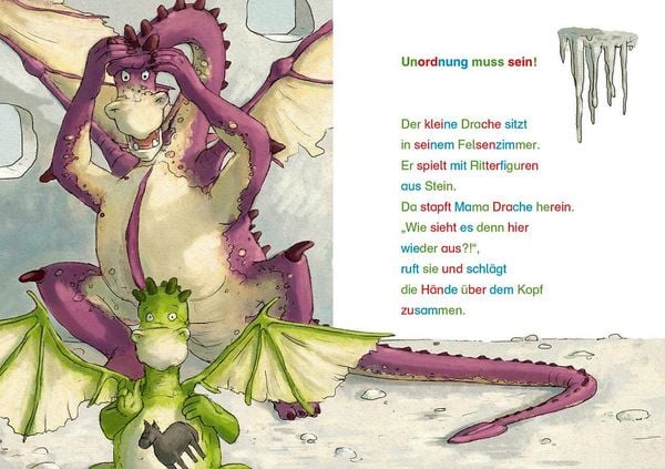 Produktbild: Silbengeschichten zum Lesenlernen - Drachengeschichten