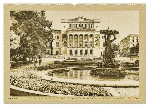 Produktbild: Das Baltikum - Ein Kalender im Zeitungsstil (Wandkalender 2026 DIN A2 quer), CALVENDO Monatskalender
