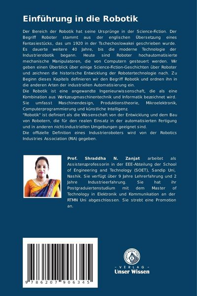 Produktbild: Einf&uuml;hrung in die Robotik