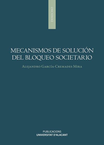 Produktbild: Mecanismos de soluci&oacute;n del bloqueo societario