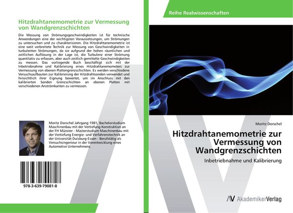 Produktbild: Hitzdrahtanemometrie zur Vermessung von Wandgrenzschichten