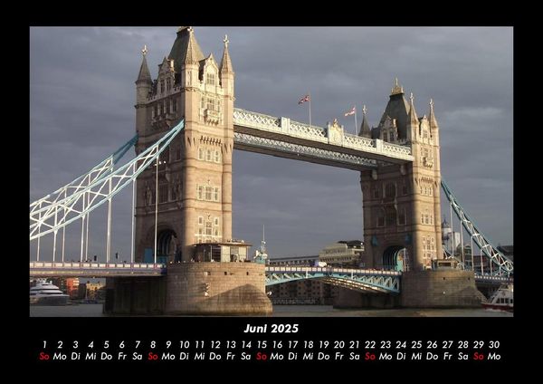 Produktbild: London 2025 Fotokalender DIN A3