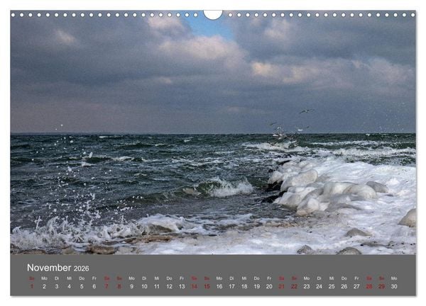 Produktbild: L&uuml;becker Bucht - Travem&uuml;nde - Niendorf - Timmendorf (Wandkalender 2026 DIN A3 quer), CALVENDO Monatskalender