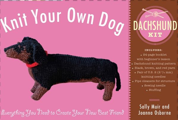 Produktbild: Knit Your Own Dog: Dachshund Kit