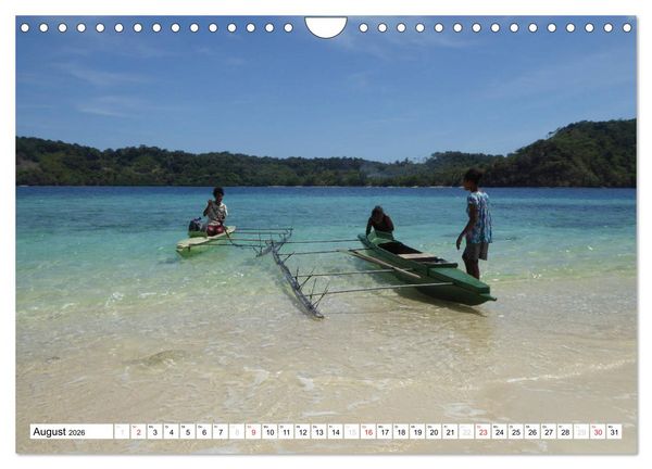 Produktbild: Papua-Neuguinea Geheimnisvolle Inselwelt (Wandkalender 2026 DIN A4 quer), CALVENDO Monatskalender