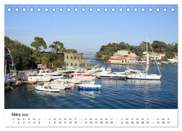 Produktbild: Ischia (Tischkalender 2026 DIN A5 quer), CALVENDO Monatskalender