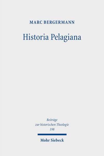 Produktbild: Bergermann, M: Historia Pelagiana