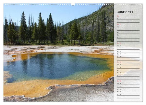 Produktbild: Rocky Mountains 2026 (hochwertiger Premium Wandkalender 2026 DIN A2 quer), Kunstdruck in Hochglanz