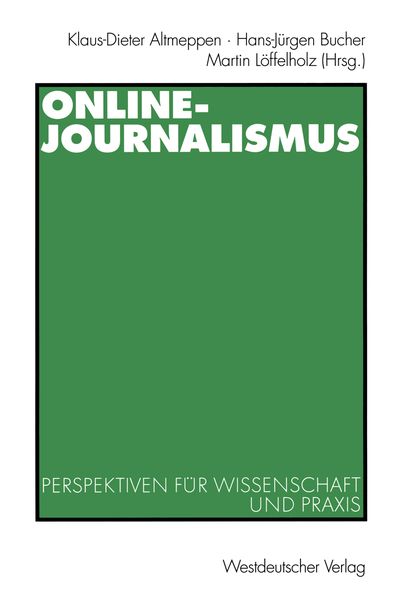 Produktbild: Online-Journalismus