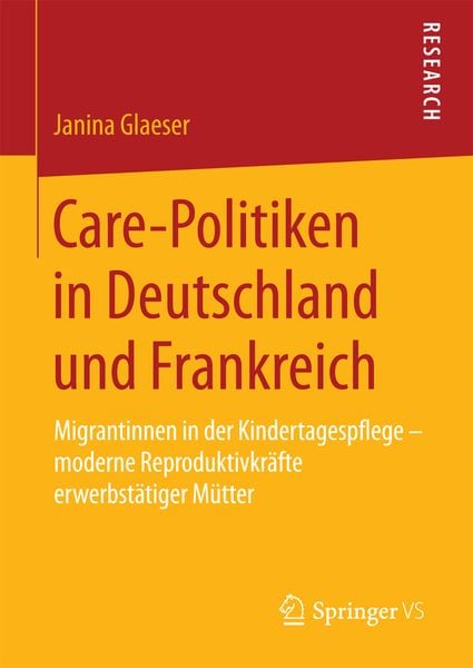 Produktbild: Care-Politiken in Deutschland und Frankreich