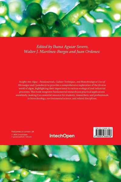 Produktbild: Insights Into Algae - Fundamentals, Culture Techniques and Biotechnological Uses of Microalgae and Cyanobacteria
