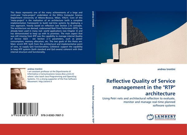 Produktbild: Reflective Quality of Service management in the "RTP" architecture