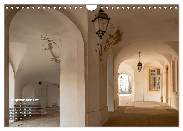 Produktbild: Schloss Solitude bei Tag und bei Nacht (Wandkalender 2026 DIN A4 quer), CALVENDO Monatskalender