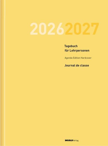 Produktbild: Agenda Edition Hardcover 2026/27