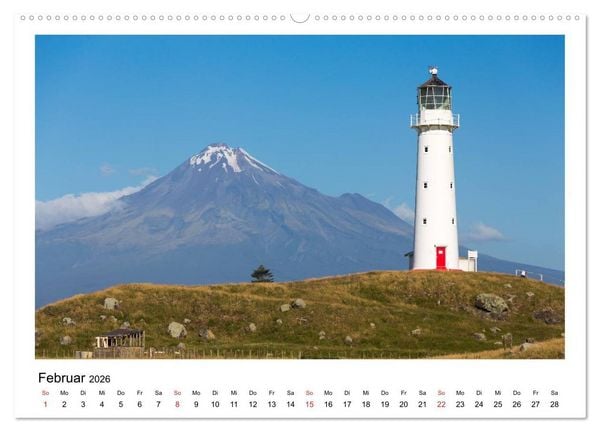 Produktbild: Neuseeland - ein Naturparadies (Wandkalender 2026 DIN A2 quer), CALVENDO Monatskalender