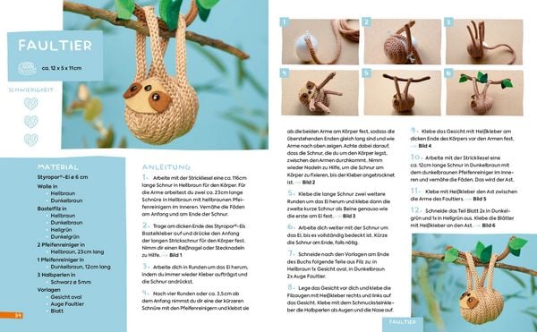 Produktbild: Mein tierisch-lustiges Strickliesel-Buch