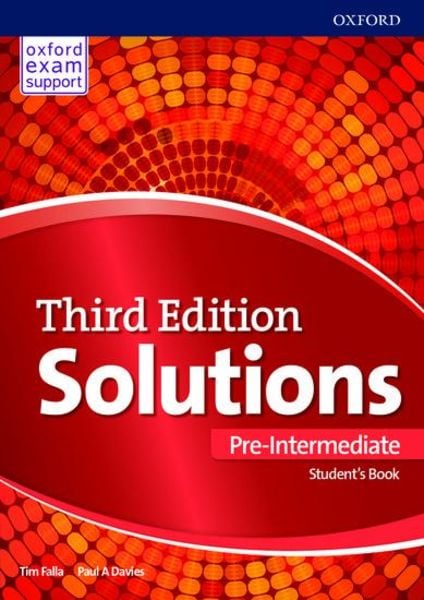 Solutions: Pre-Intermediate: Student's Book, Taschenbuch von Paul Davies,Tim Falla, Oxford University ELT, 978-0-19-451056-1