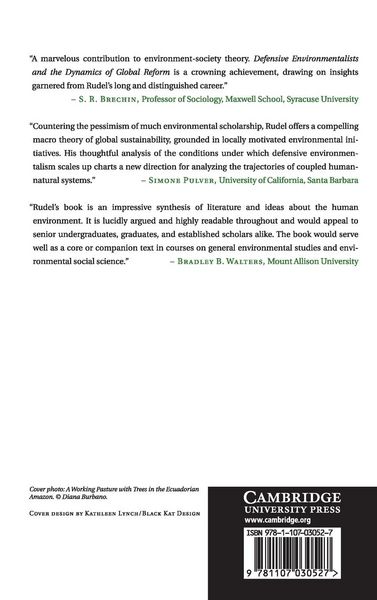 Produktbild: Defensive Environmentalists and the Dynamics of Global Reform