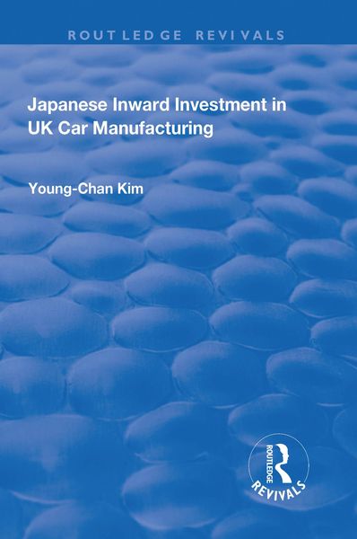Produktbild: Japanese Inward Investment in UK Car Manufacturing
