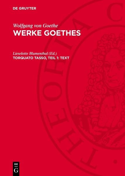 Produktbild: Torquato Tasso, Teil 1: Text