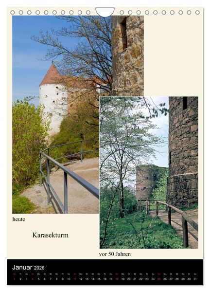Produktbild: Bautzen vor 50 Jahren und heute (Wandkalender 2026 DIN A4 hoch), CALVENDO Monatskalender