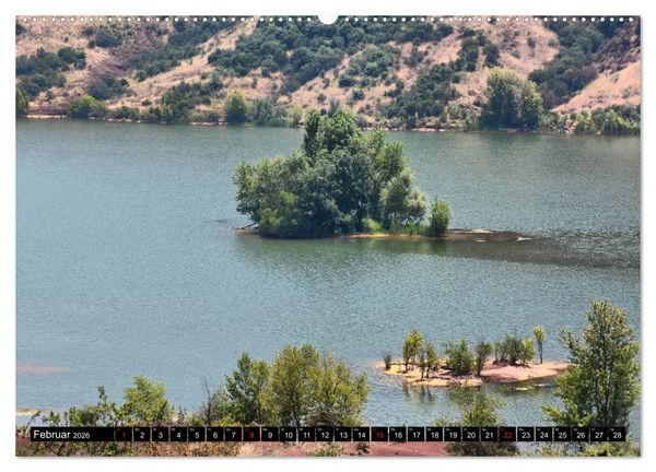 Produktbild: Lac du Salagou - Ein Kleinod im S&uuml;dwesten Frankreichs (hochwertiger Premium Wandkalender 2026 DIN A2 quer), Kunstdruck in Hochglanz