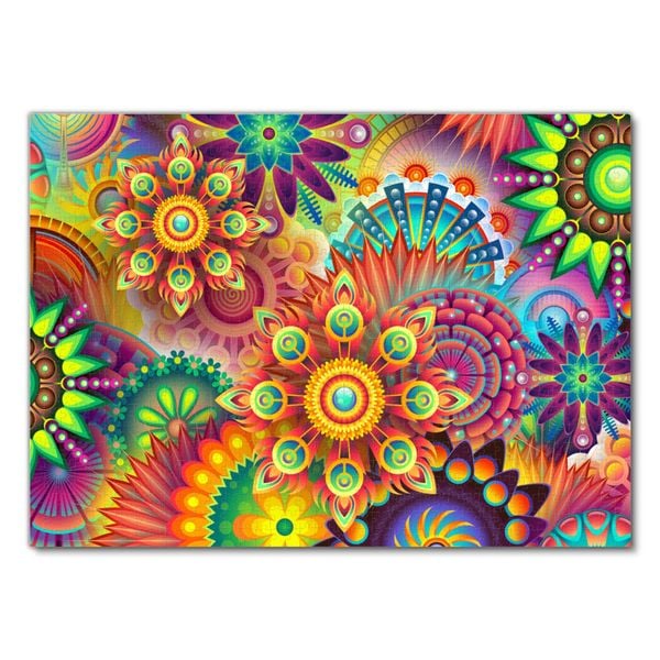 Produktbild: Lais Puzzle Unm&ouml;gliche, sehr schwierige, psychedelische Farben 1000 Teile
