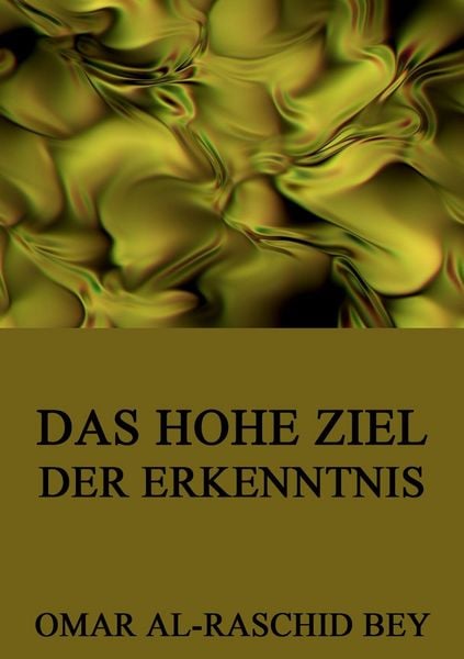 Produktbild: Das hohe Ziel der Erkenntnis