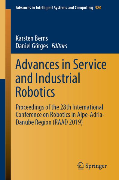 Produktbild: Advances in Service and Industrial Robotics