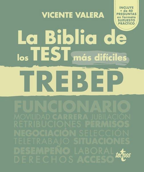 Produktbild: La BIBLIA de los Test m&aacute;s dif&iacute;ciles del TREBEP