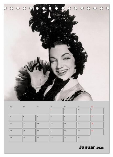 Produktbild: Diven der Stummfilm-&Auml;ra (Tischkalender 2026 DIN A5 hoch), CALVENDO Monatskalender