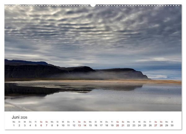 Produktbild: Landschaftstr&auml;ume in den Westfjorden (hochwertiger Premium Wandkalender 2026 DIN A2 quer), Kunstdruck in Hochglanz