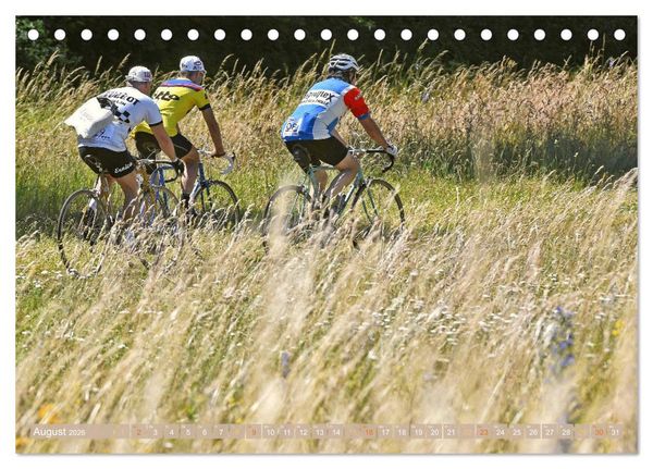 Produktbild: Sonne in den Speichen - Faszination Rennrad (Tischkalender 2026 DIN A5 quer), CALVENDO Monatskalender