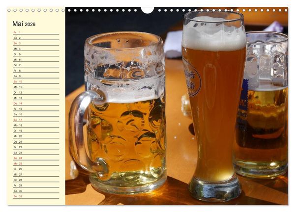 Produktbild: Bier. Die Kunst des Bierbrauens. Impressionen (Wandkalender 2026 DIN A3 quer), CALVENDO Monatskalender