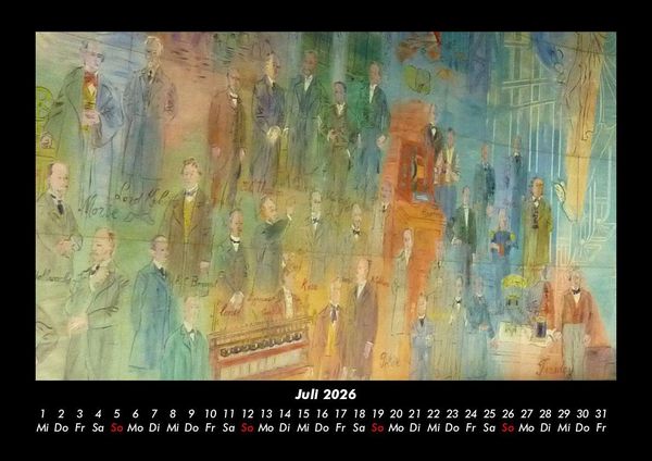 Produktbild: Kunstkalender 2026 Fotokalender DIN A3