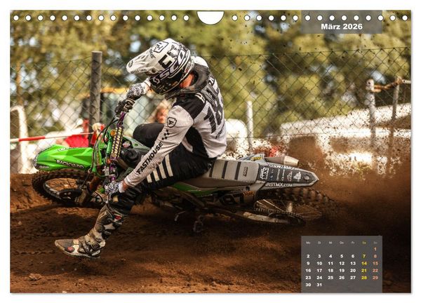Produktbild: MX-Racing 2026 (Wandkalender 2026 DIN A4 quer), CALVENDO Monatskalender