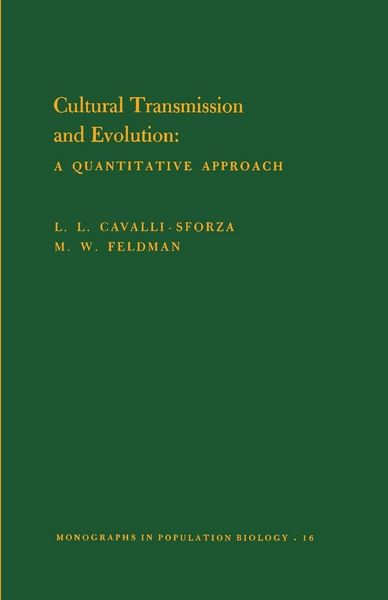 Produktbild: Cultural Transmission and Evolution