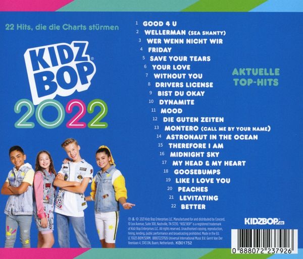 Kidz Bop 2022 Von Kidz Bop Kids Hörbuch