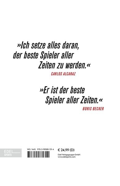 Produktbild: Inside Alcaraz &ndash; Die erste Biografie zum kommenden Superstar im Herrentennis
