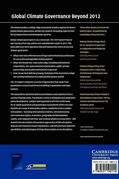 Produktbild: Global Climate Governance Beyond 2012