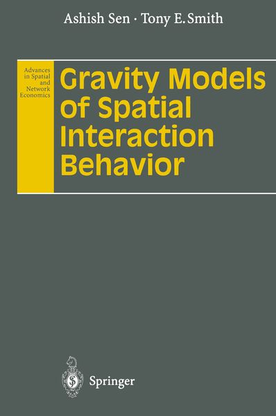 Produktbild: Gravity Models of Spatial Interaction Behavior