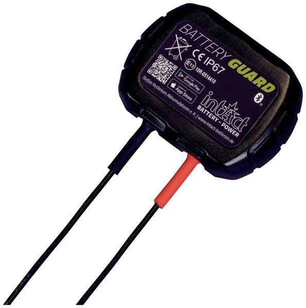 Intact GL10 Battery-Guard Batterieüberwachung 12 V Bluetooth® Verbindung, appfähig, Ladeüberwachung 15 mm x 60 mm x 45 m