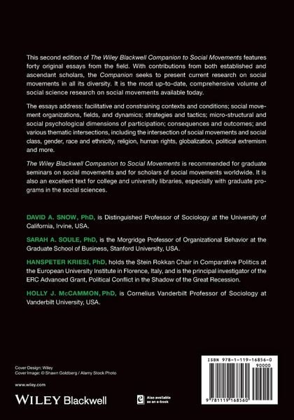 Produktbild: The Wiley Blackwell Companion to Social Movements 2e
