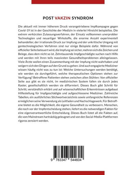 Produktbild: Post-Vakzin-Syndrom