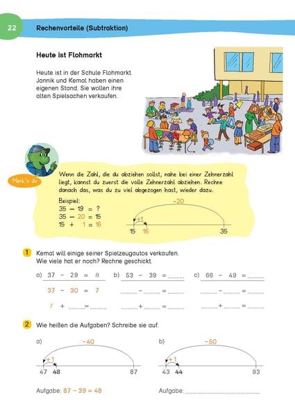 Klett So werde ich spitze! Mathe, Rechnen bis 100, 2. Klasse