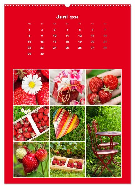 Produktbild: Der kunterbunte Collagen Kalender (Wandkalender 2026 DIN A2 hoch), CALVENDO Monatskalender